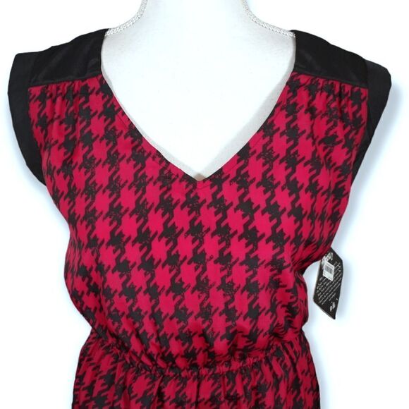 BEBOP RED & BLACK DRESS SZ.M NWT - Picture 2 of 7
